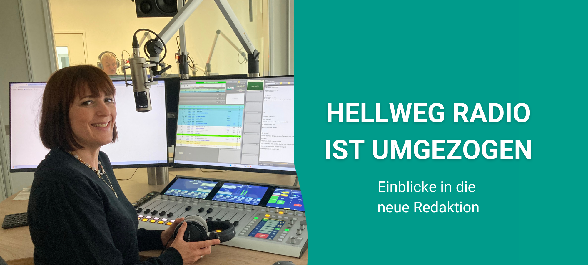 Hellweg Radio ist umgezogen - ein Blick in die neuen Räume