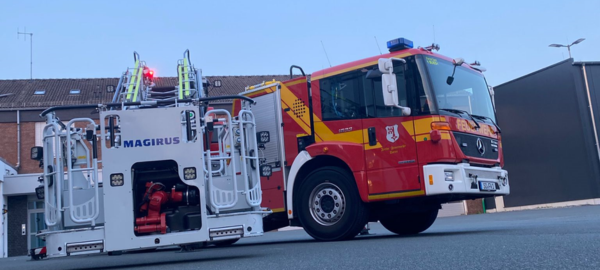 Brand in Erwitter Zementwerken