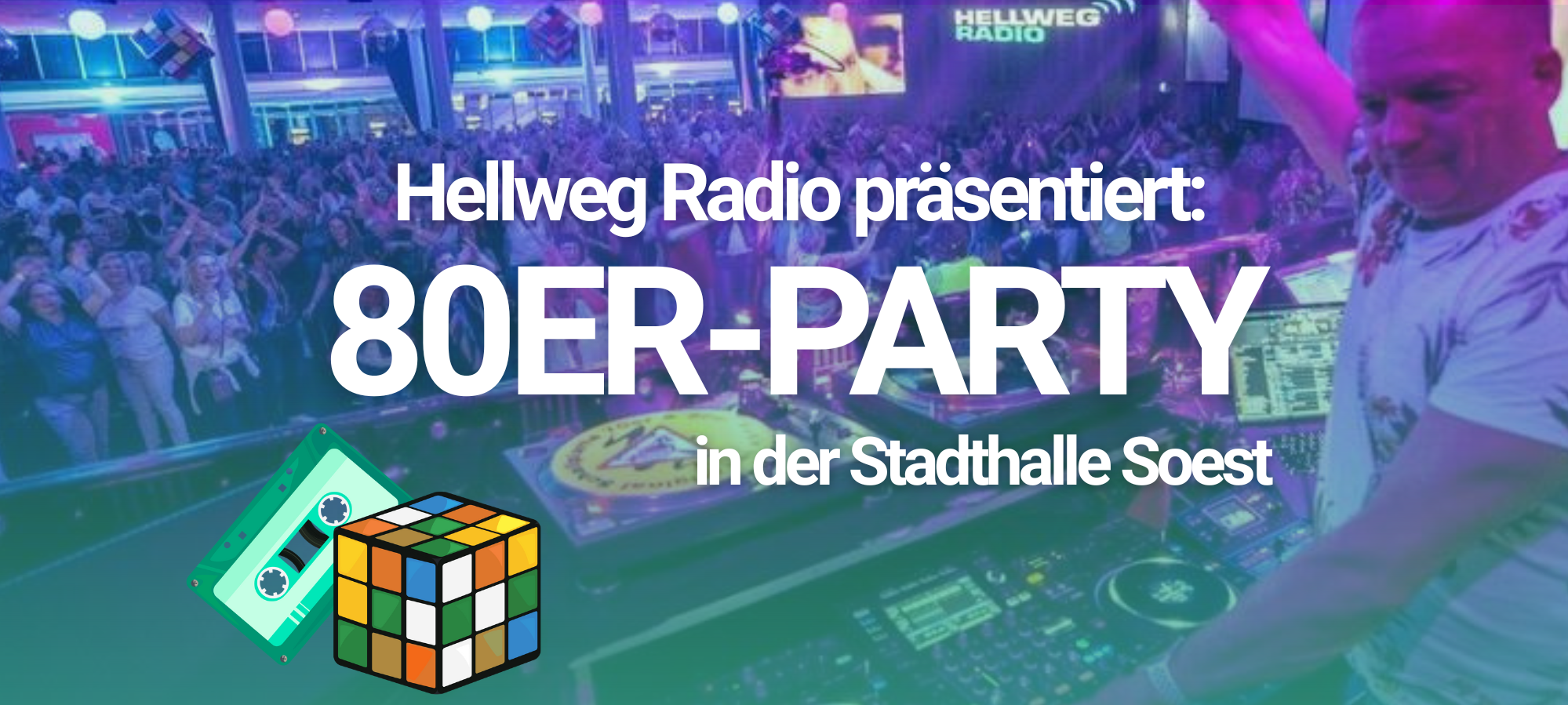 Die große 80er-Party in der Stadthalle Soest