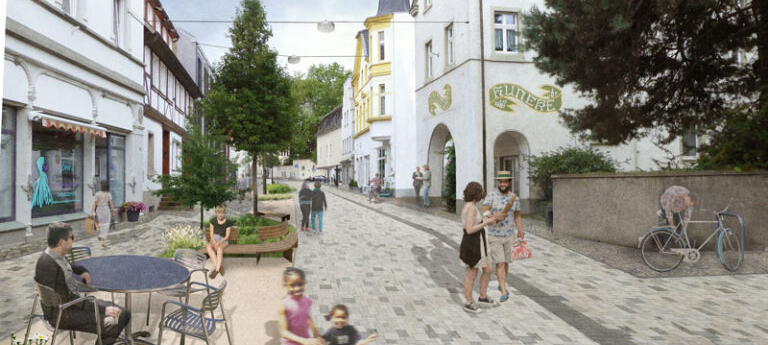 Werl: Baustelleneinrichtung für Fußgängerzone startet