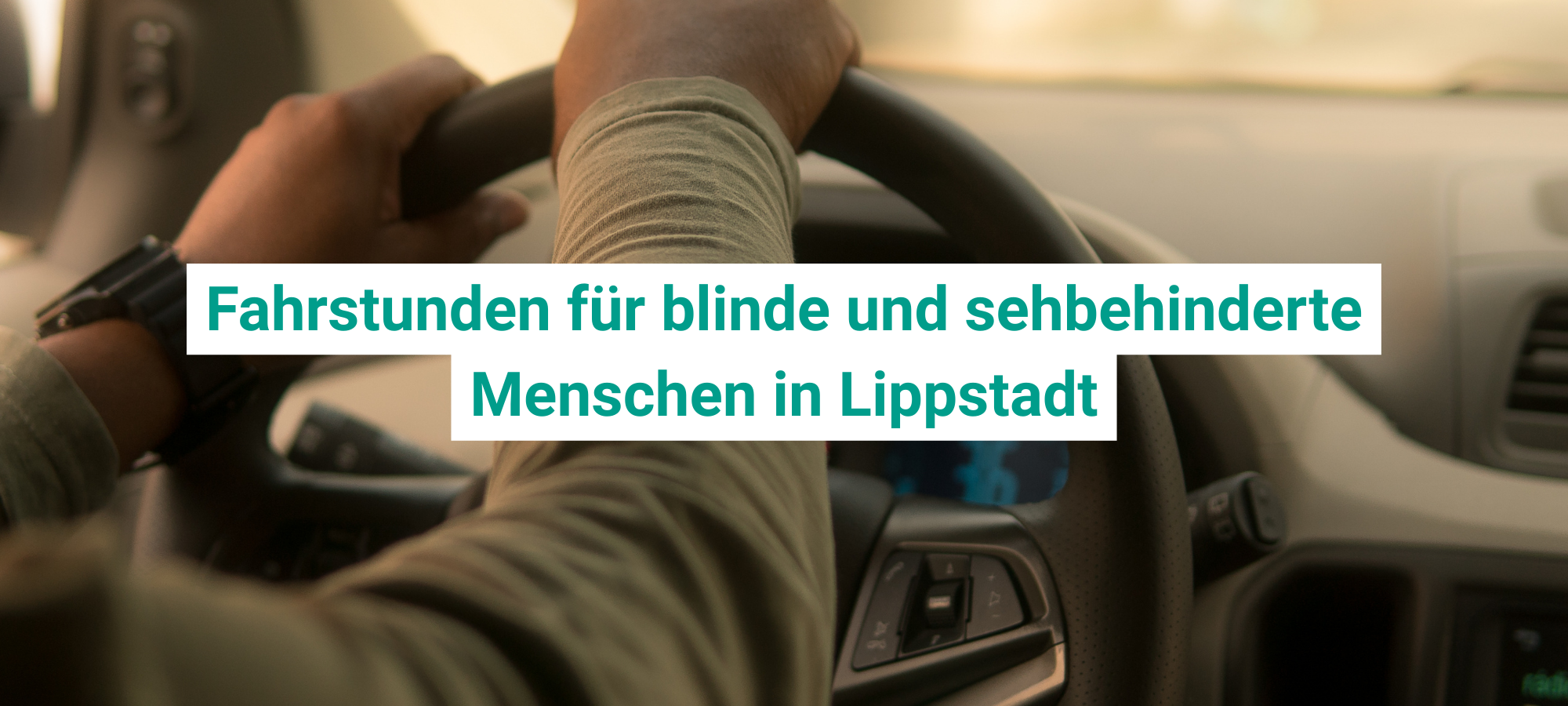 Autofahren für Blinde in Lippstadt
