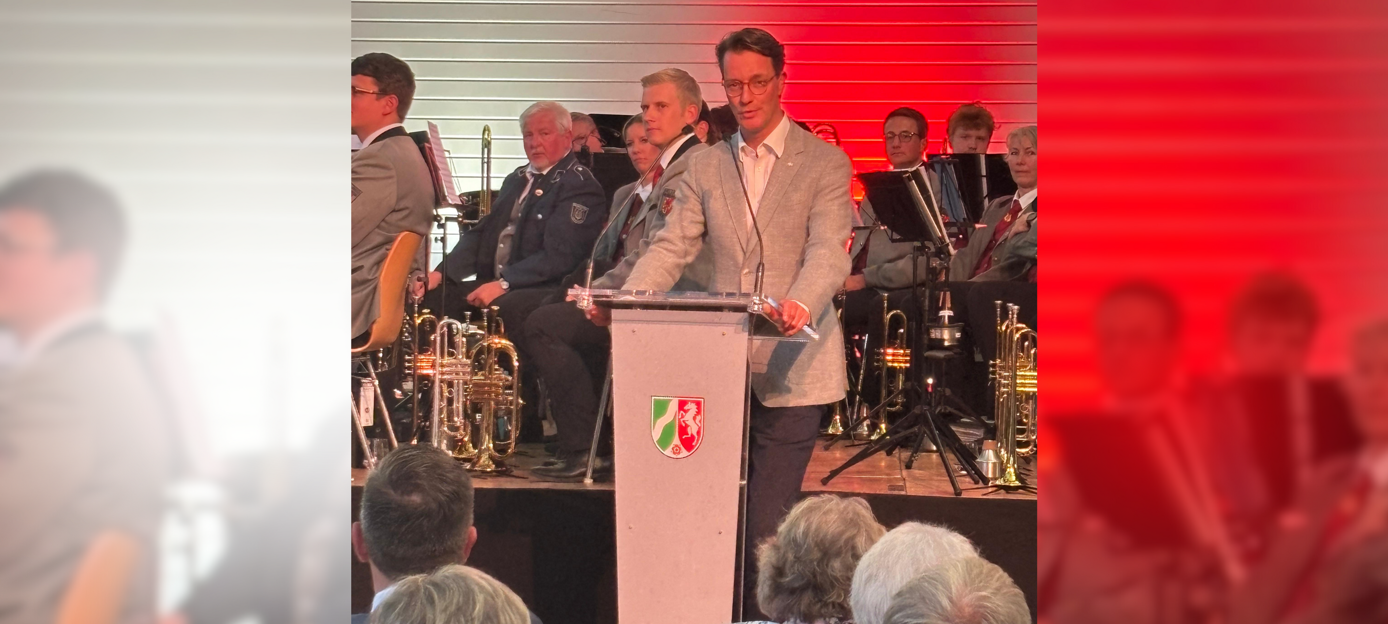 Ministerpräsident Hendrik Wüst ehrt Ehrenamt in Erwitte