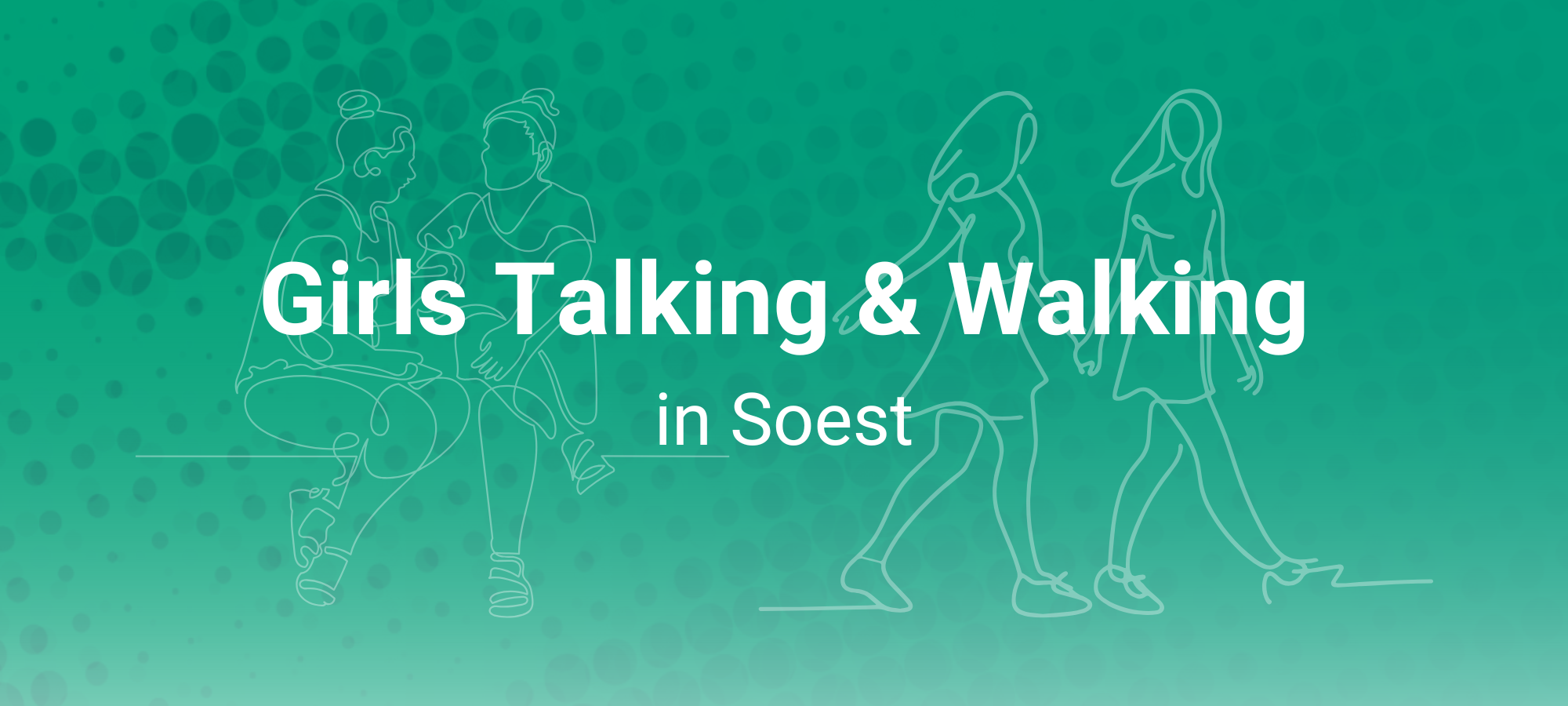 Girls Talking & Walking in Soest