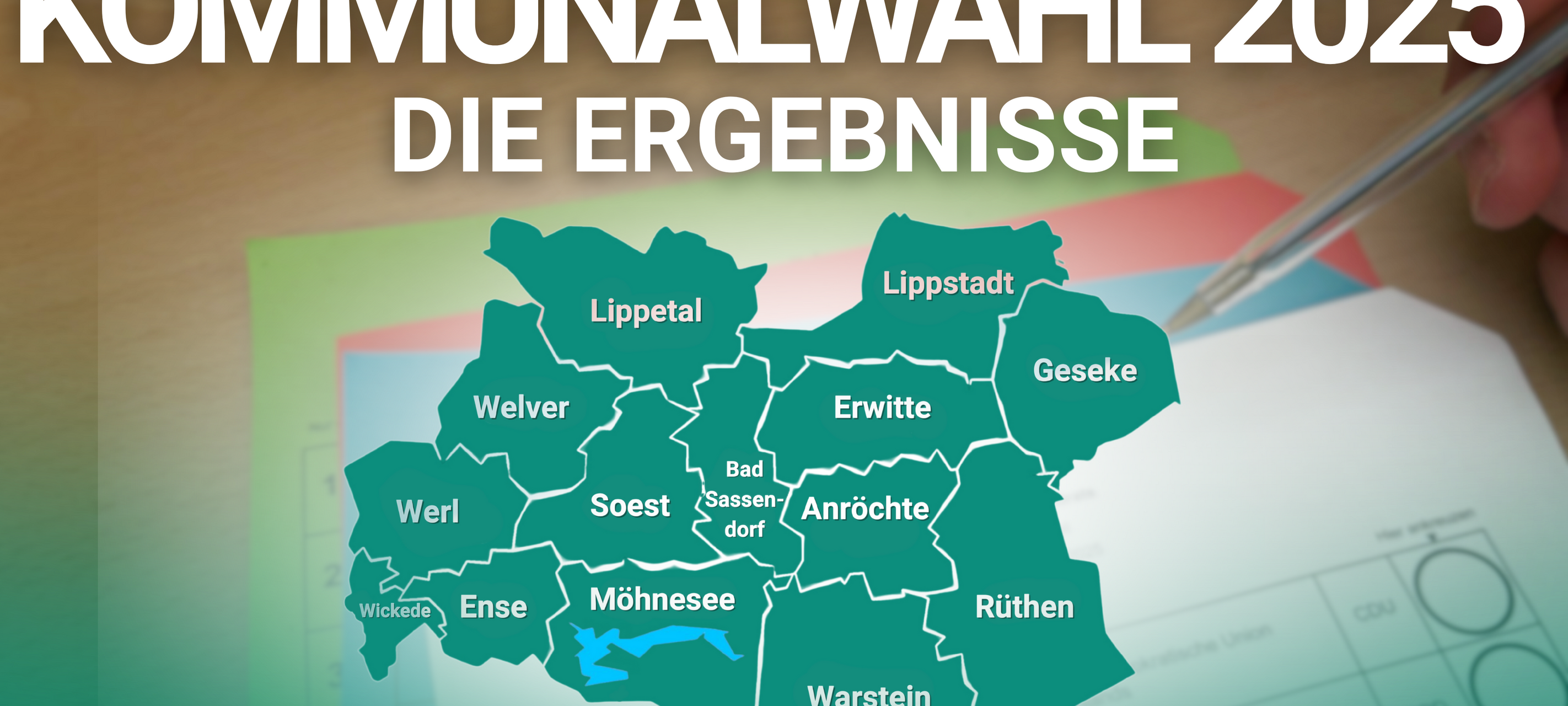 Kommunalwahl 2025 im Kreis Soest: Die Ergebnisse