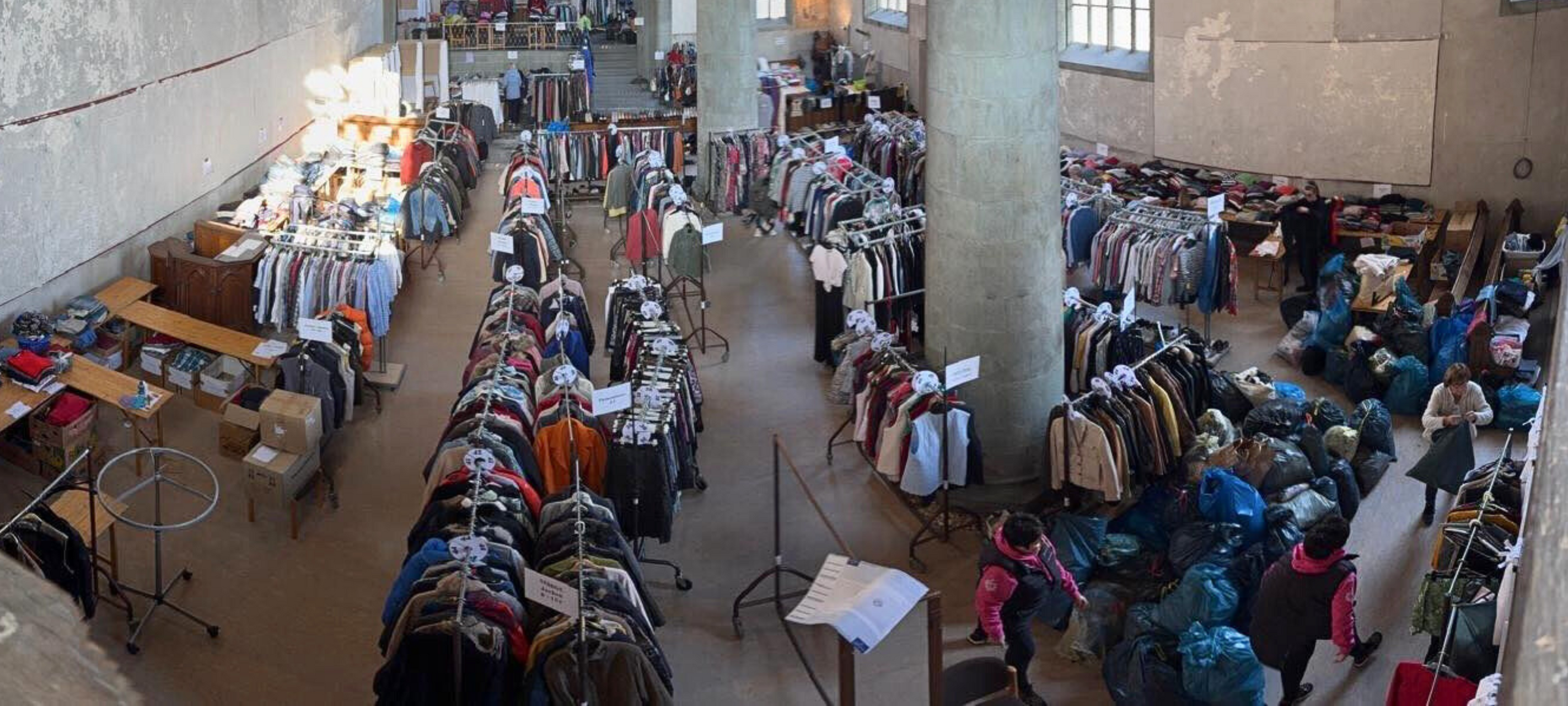 Second-Hand-Verkauf in der Brüderkirche