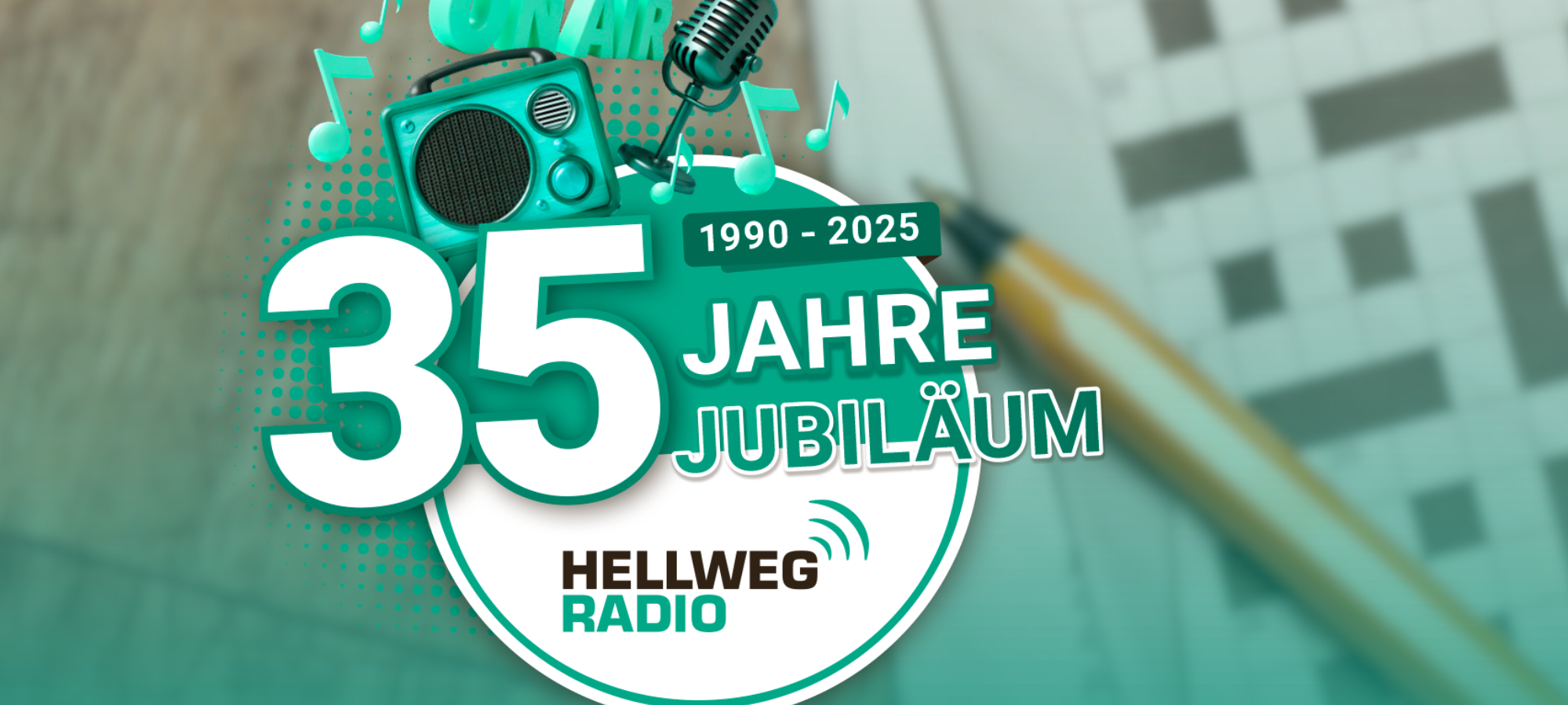 35 Jahre Hellweg Radio: Rätsel lösen und gewinnen