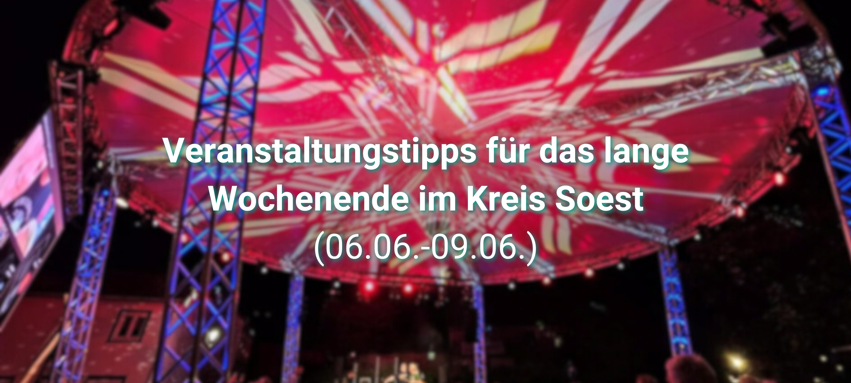 Was geht am Pfingstwochenende 2025 im Kreis Soest?