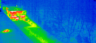 Drohne über Soest: Wärmecheck am Abend