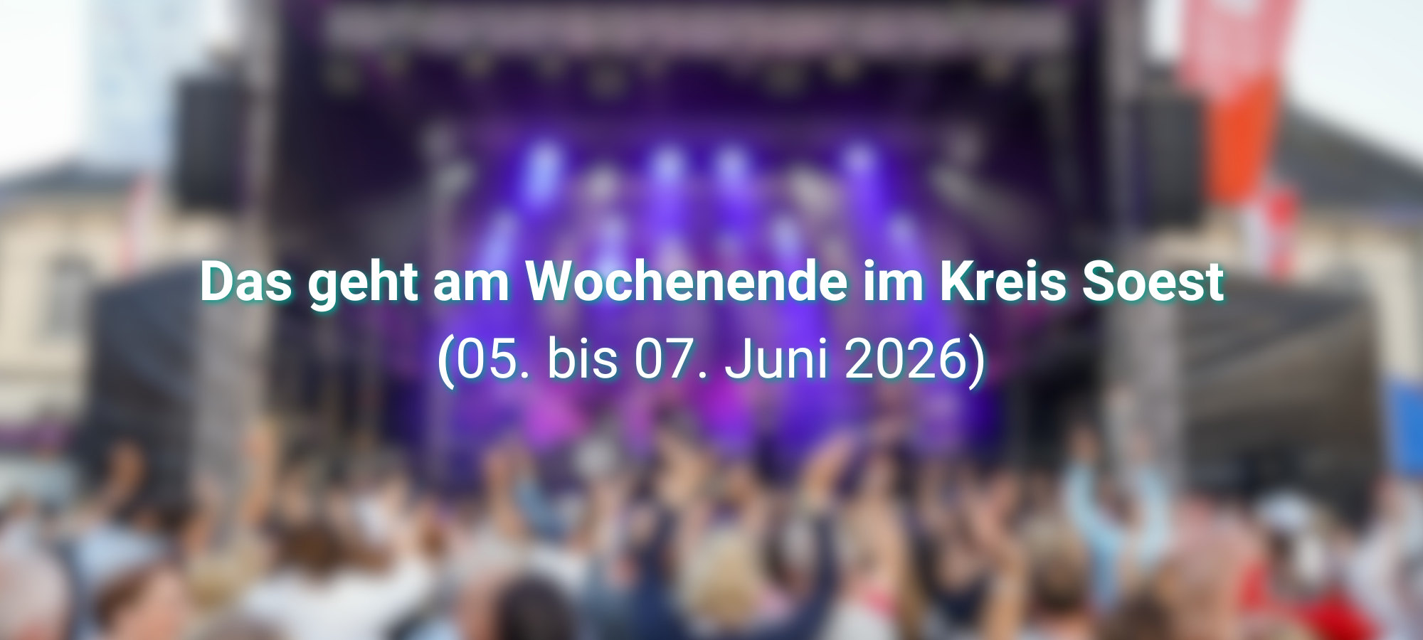 Das geht am Wochenende im Kreis Soest