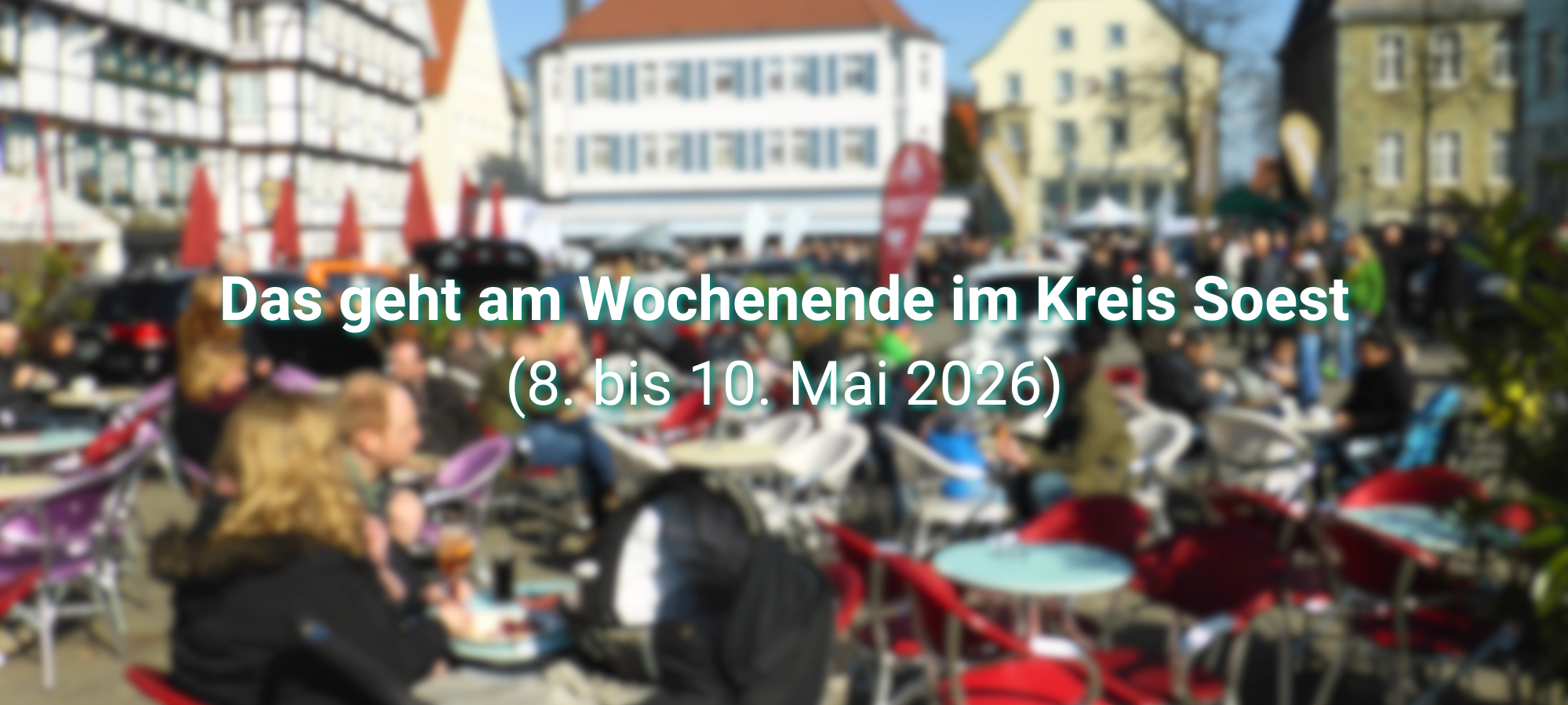 Veranstaltungstipps im Kreis Soest: Das ist am Wochenende los