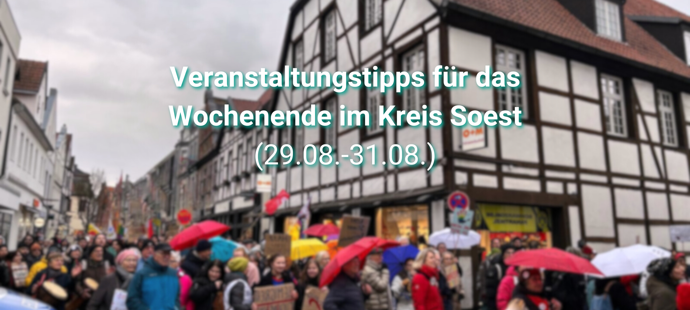 Veranstaltungen im Kreis Soest dieses Wochenende
