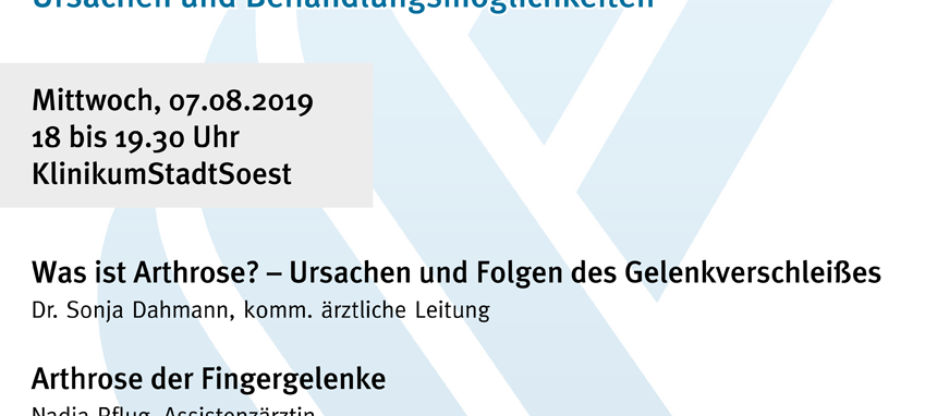 Arthrosen der Hand - Ursachen und Behandlungsmöglichkeiten