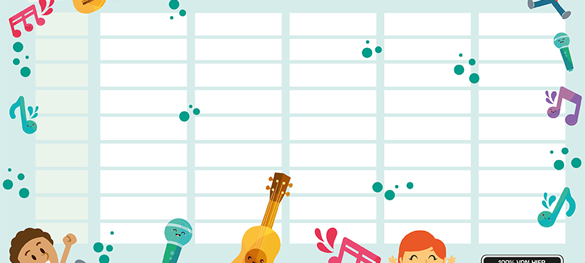 Der Hellweg Radio Stundenplan zum Ausdrucken