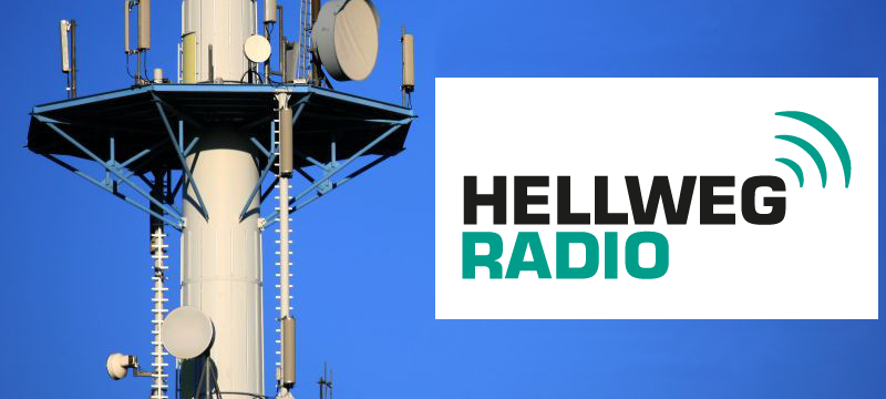 Arbeiten am Sendemast in Möhnesee