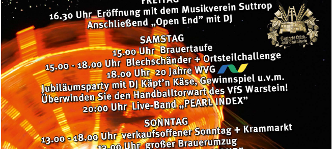 Krammarkt beim "Warsteiner Herbst"