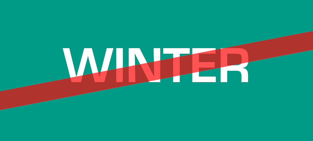 Wenige Tage Frost und noch gar kein Schnee