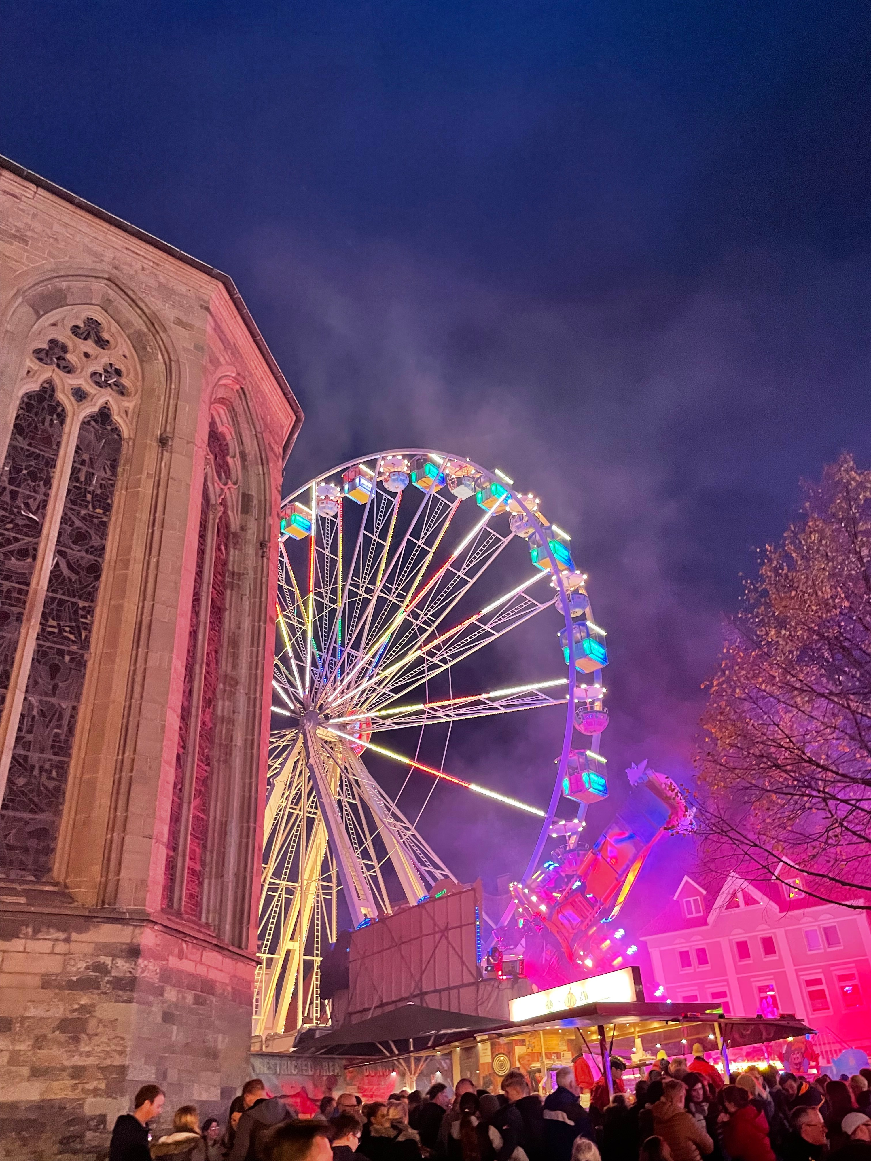 Riesenrad auf der Soester Allerheiligenkirmes.