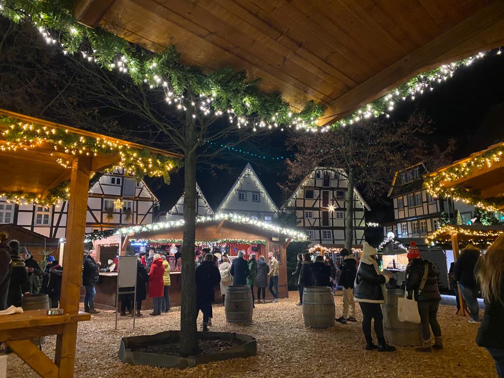 Der Soester Weihnachtsmarkt.