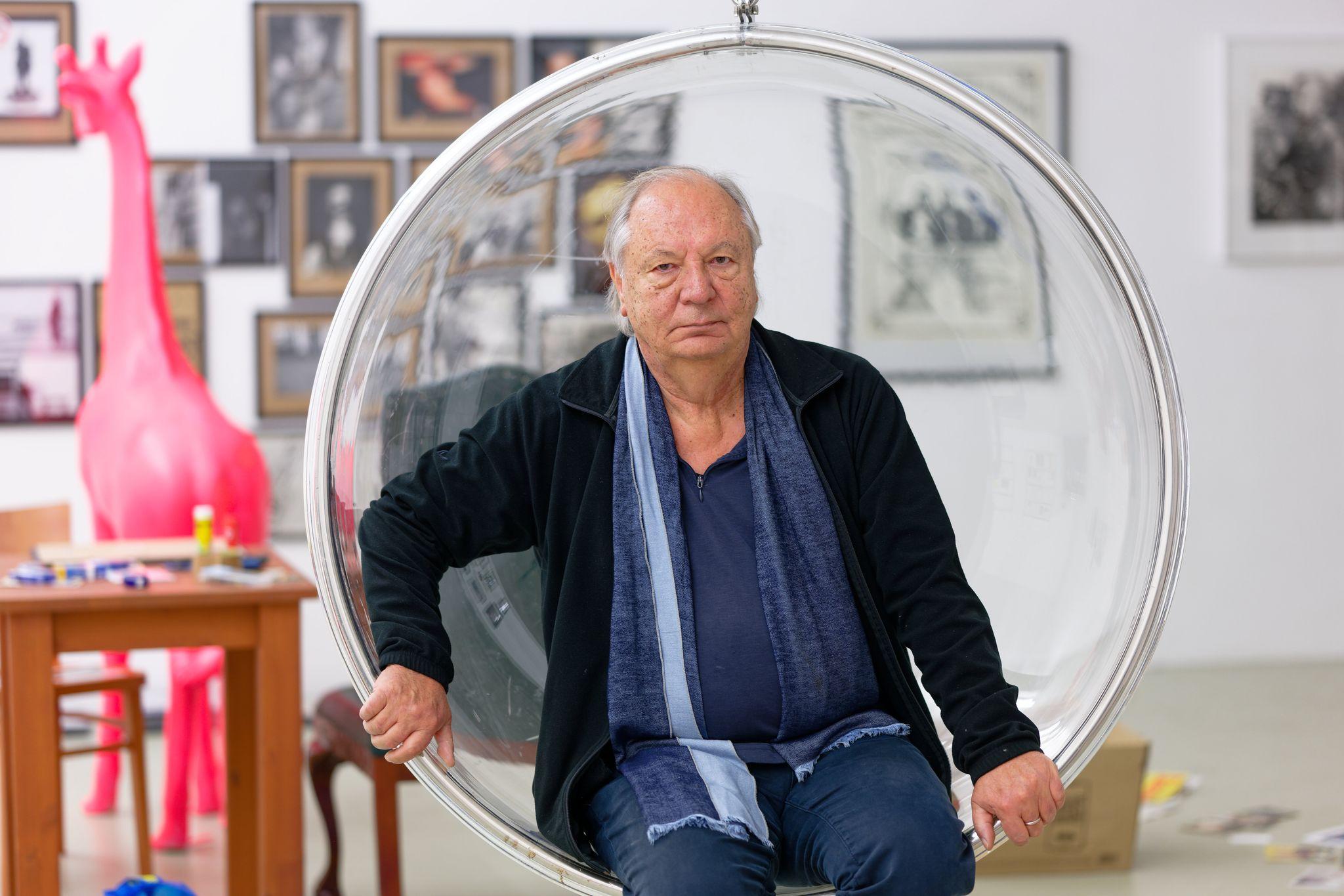 Treffen mit Kabarettist Wilfried Schmickler