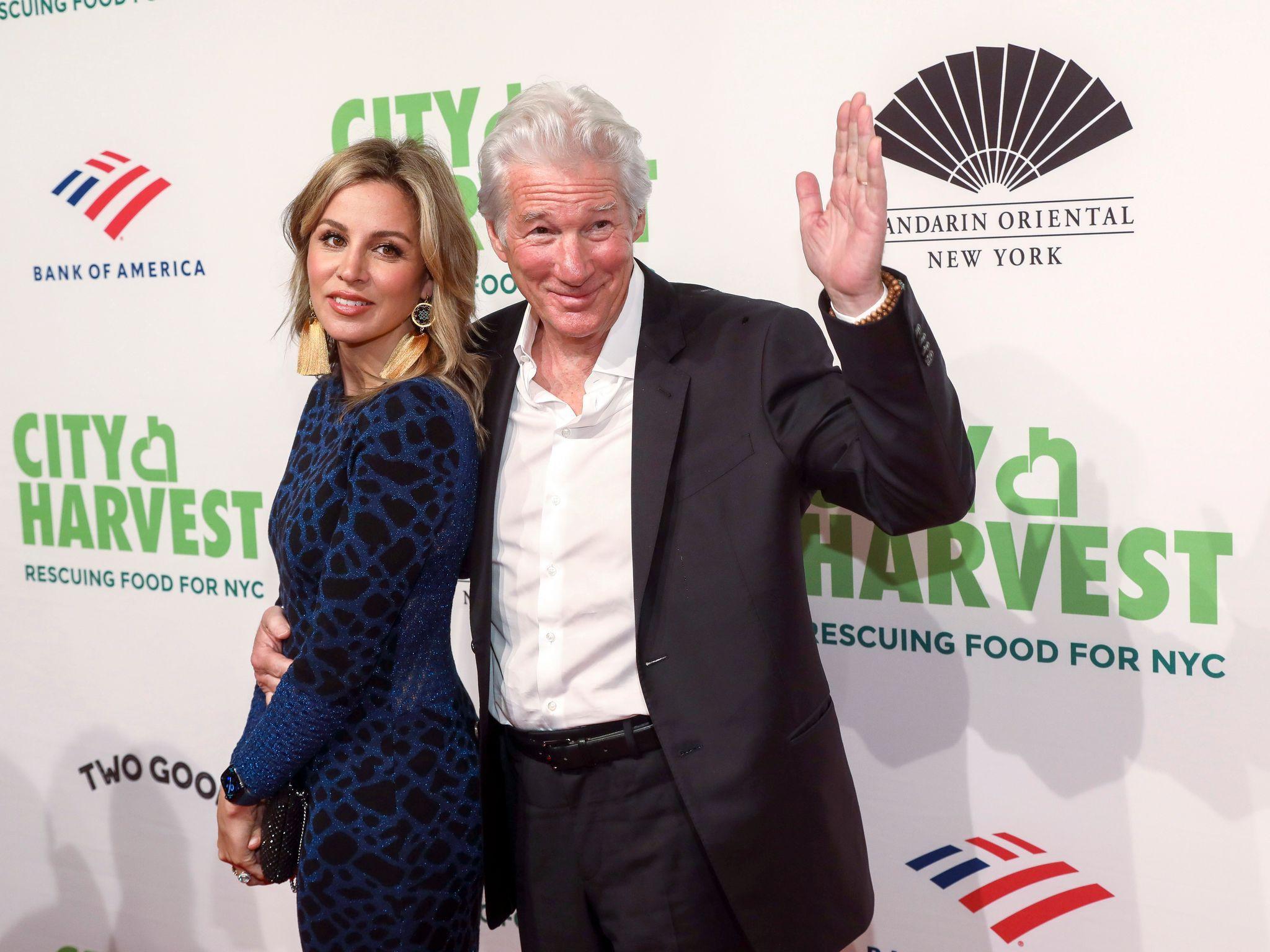 Alejandra Silva und Schauspieler Richard Gere